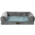 PaWz Pet Bed Sofa Dog Beds Bedding Soft M Grey Medium-1864184497013133313
