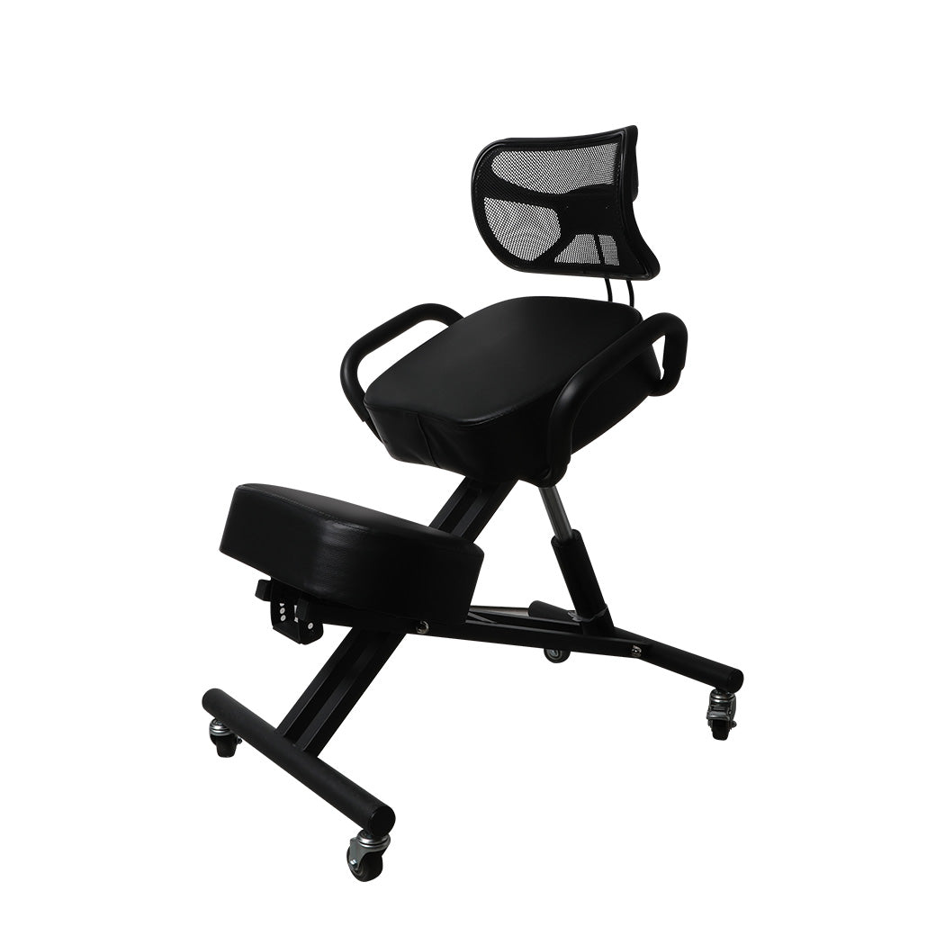 Levede Kneeling Chair Office Ergonomic Black-1864183319458091009