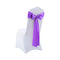 20x Multicoloured Satin Chair Sashes Lavender-2065254449840001025