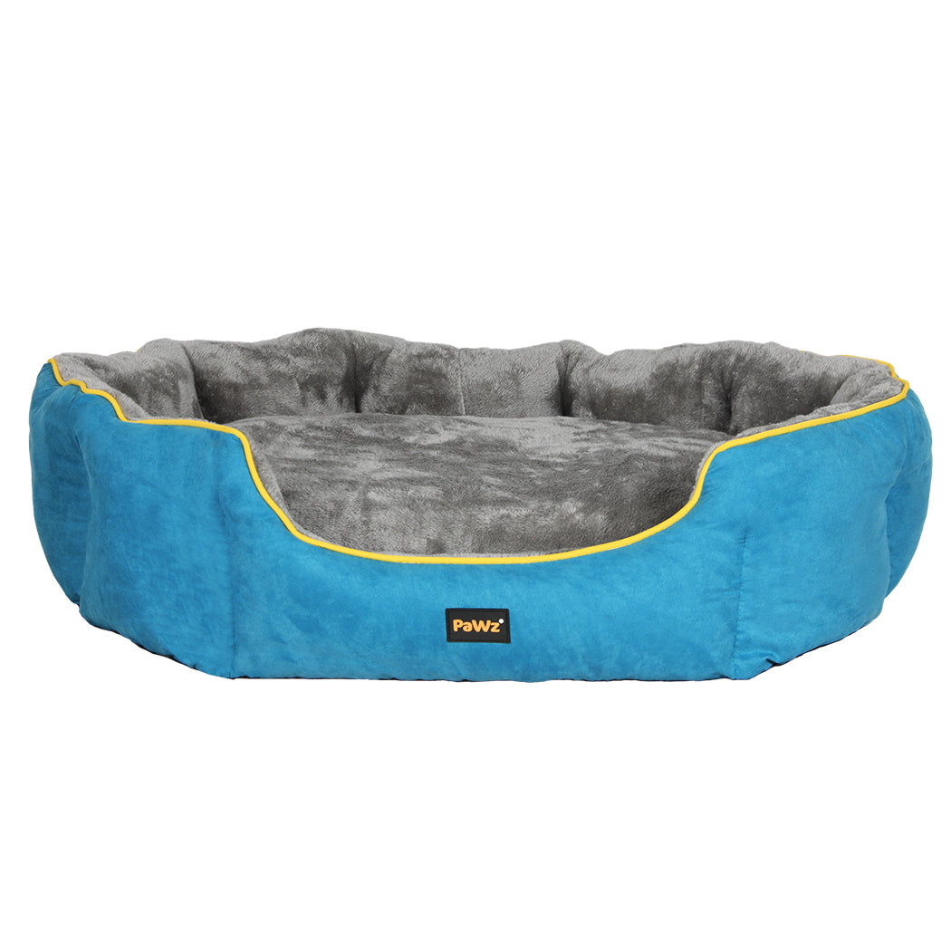 PaWz Electric Pet Heater Bed Heated S Blue Small-1864184527077904385