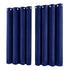 Marlow Velvet Blackout Curtains 2-Panel Room Darkening Eyelet Curtains 132x160cm-2072893566673358849