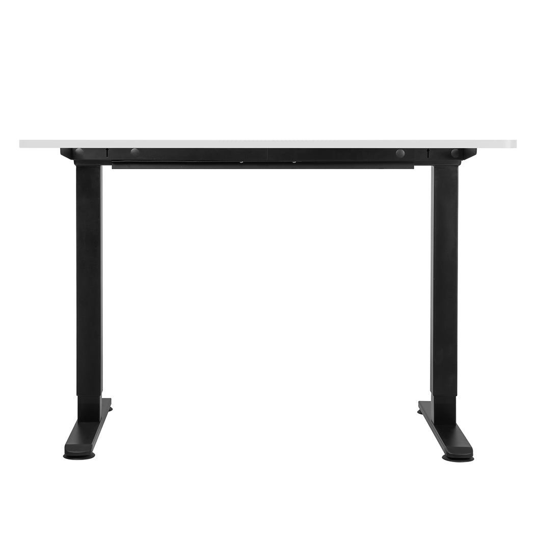 Levede Motorised Standing Desk Adjustable 120cm White 800x 1.5MM-1910112990800252929