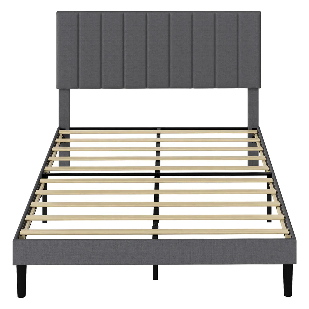 Levede Bed Frame Upholstered Platform Mattress Base Queen-2050056908676665345