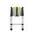 Traderight Multipurpose Ladder Telescopic 3.2M Silver 3.2 Meter-2018816847440384001