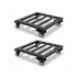Toque Plant Pot Trolley Tray Stand Caddy with 360° Lockable Caster Wheels 2 Pcs-2061251871657562113