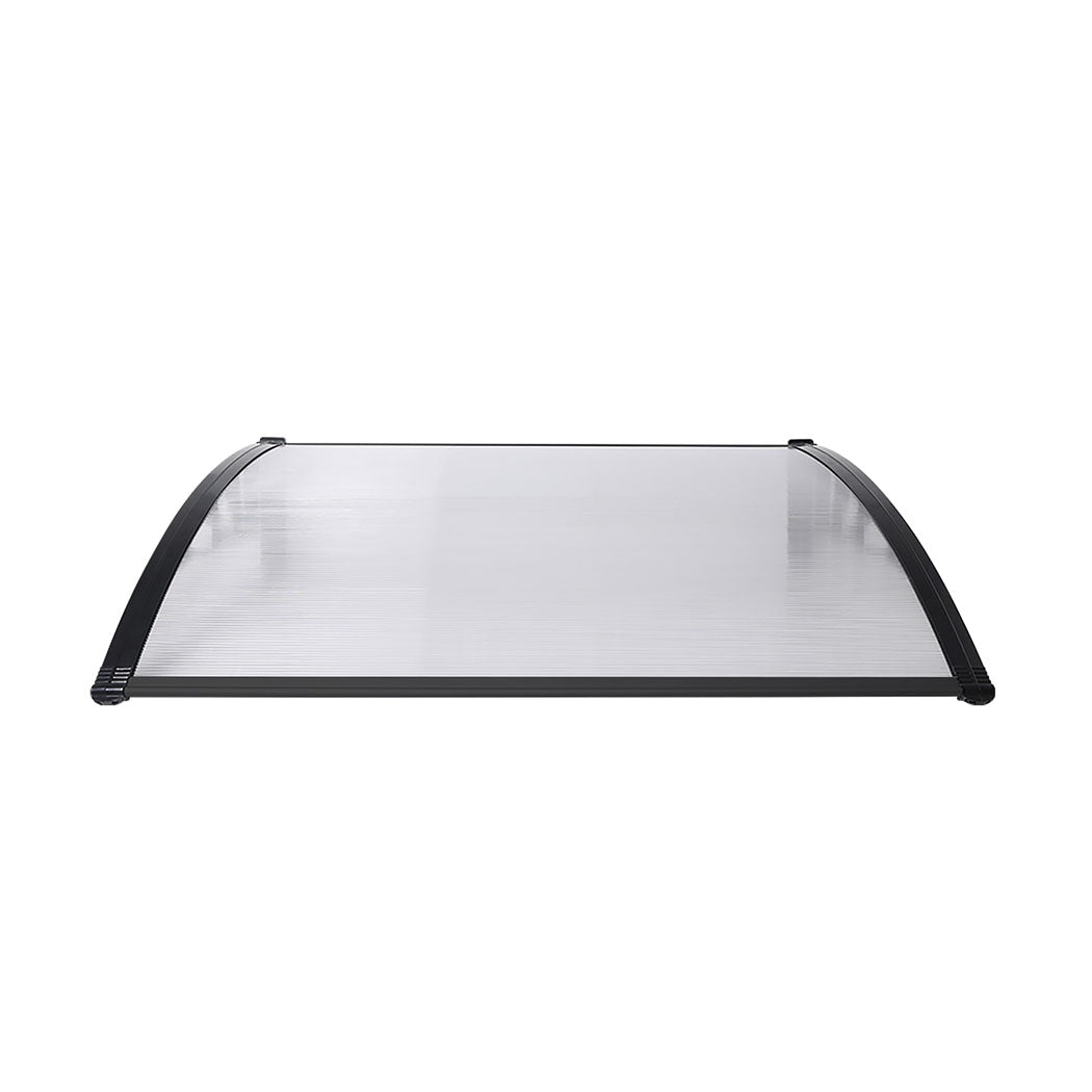 Mountview Window Door Awning Outdoor 1M X 1.2M Transparent 1x1.2M-1864184443309264897