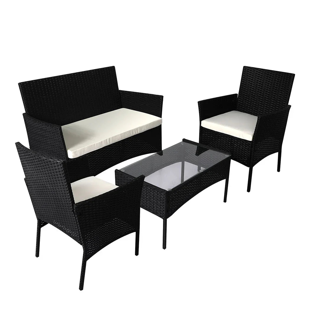 Levede 4PCS Outdoor Furniture Setting-2018816937542422529