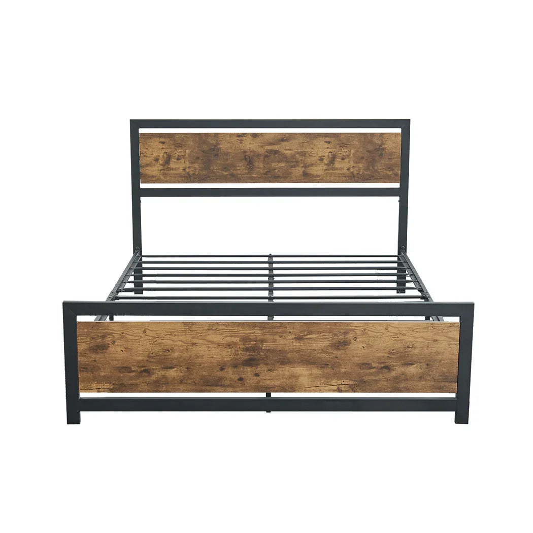 Levede Metal Bed Frame Mattress Base Double-2006733225120108545