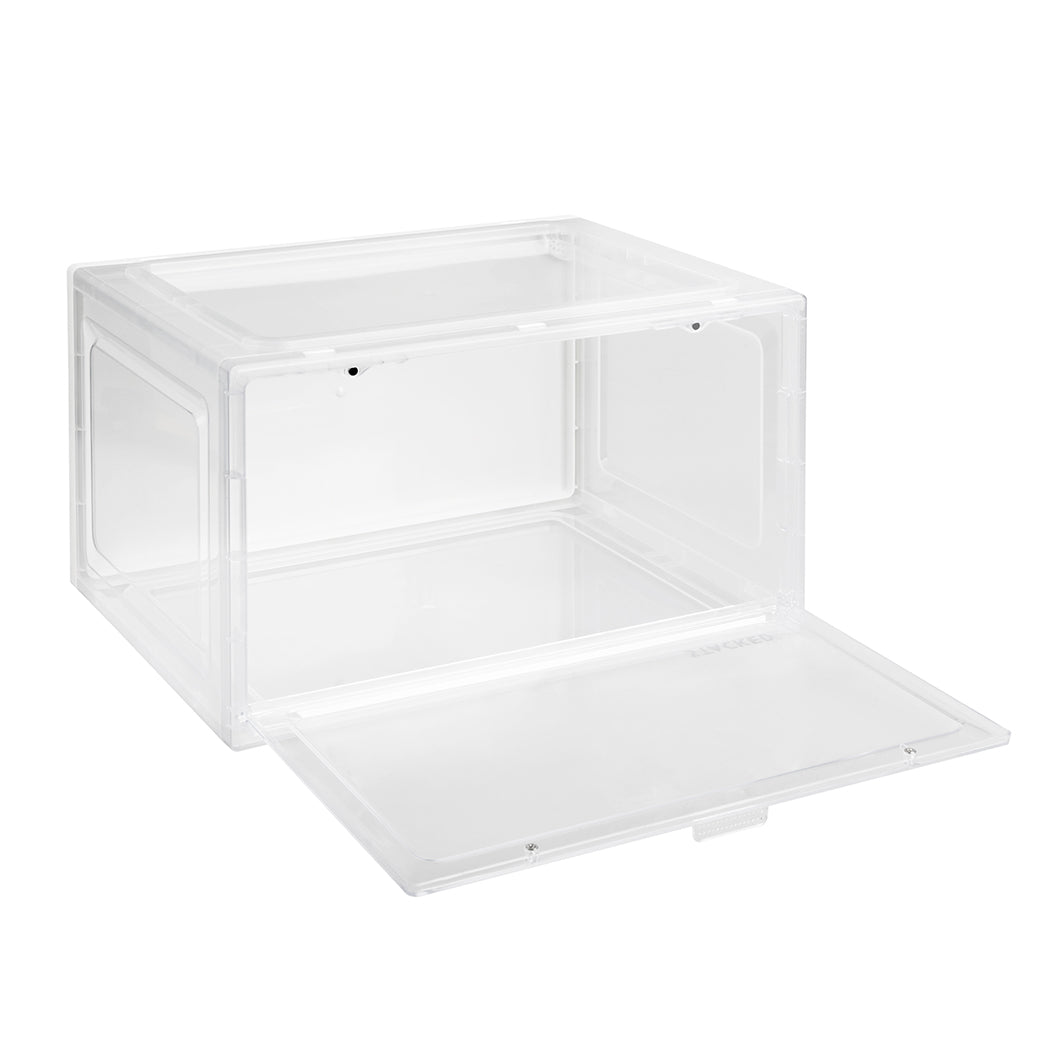 Stacked Shoe Box Acrylic Sneaker Display 1PC Clear-1942352807277498369