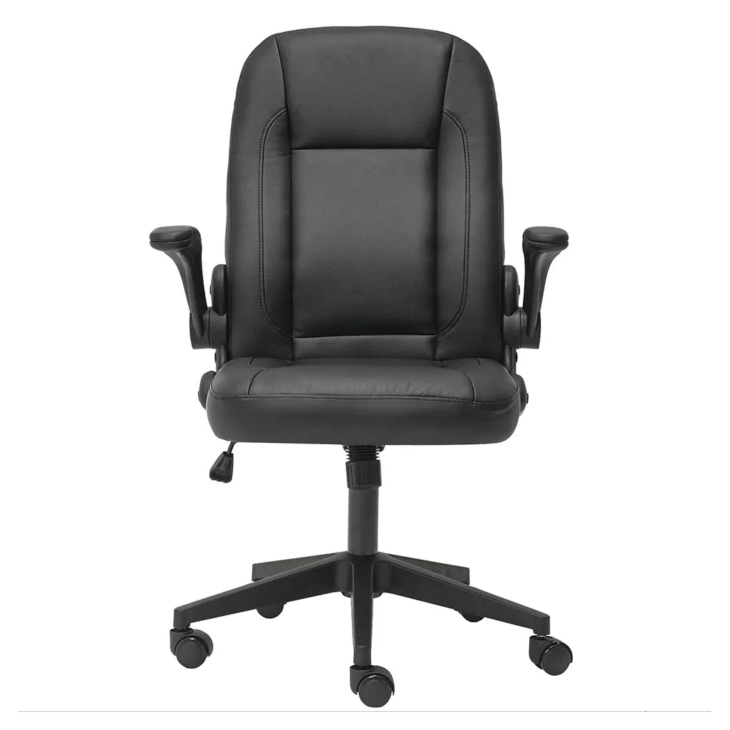 Levede Executive Office Chair Work PU Leather Seat-2050056793073258497