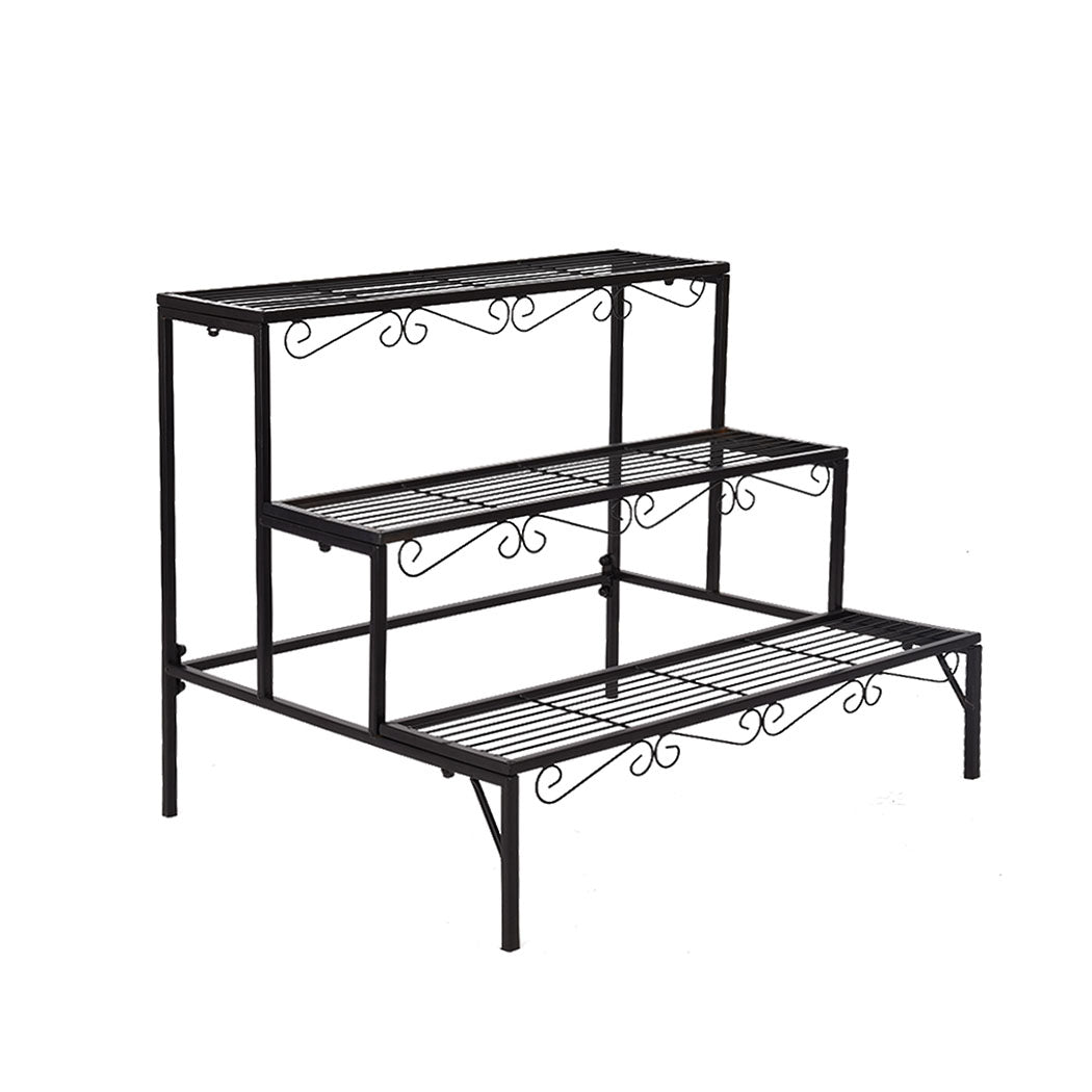 Levede Plant Stand 3 Tier Rectangle-1910112809358856193
