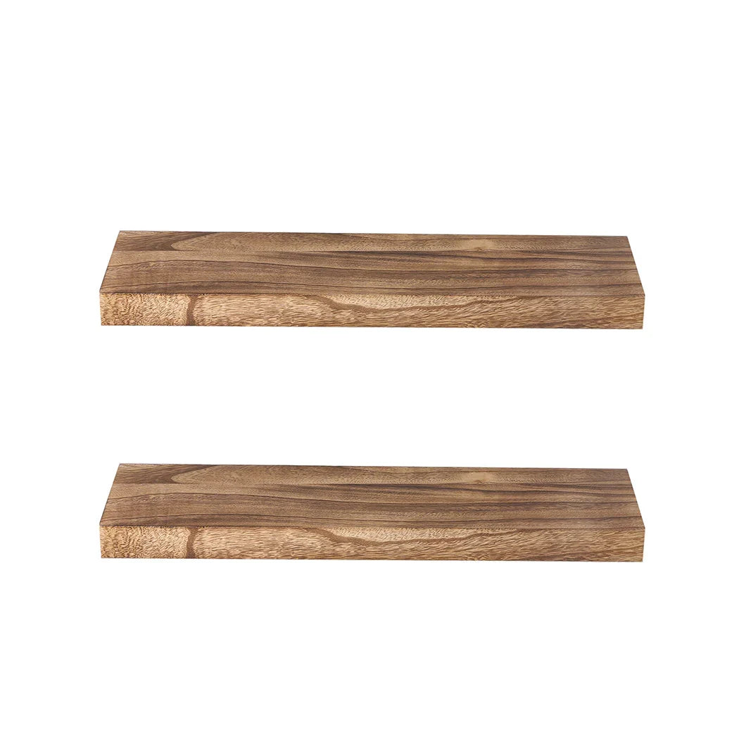 Levede 2 Pcs Floating Shelves Wall Mounted Medium-2006733235324850177