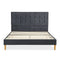 Levede Fabric Bed Frame Double Mattress Grey-2006733223580798977