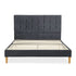 Levede Fabric Bed Frame Double Mattress Grey-2006733223580798977