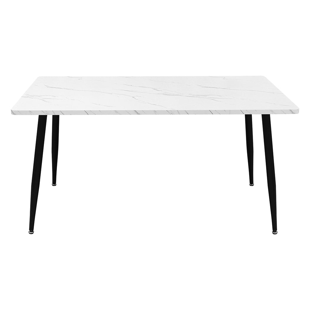 Levede Steel Dining Table 4-6 Seater 150cm-1894516729896374273