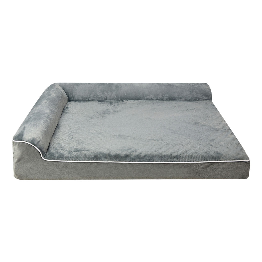 Pawz Orthopedic Dog Bed L Grey