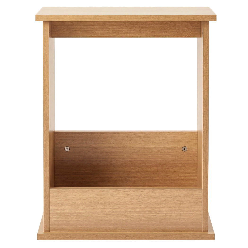 Levede Narrow Side Table Magazine Rack Slim End Bedside Storage Table Bedroom-2061251865689067521