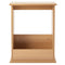 Levede Narrow Side Table Magazine Rack Slim End Bedside Storage Table Bedroom-2061251865689067521