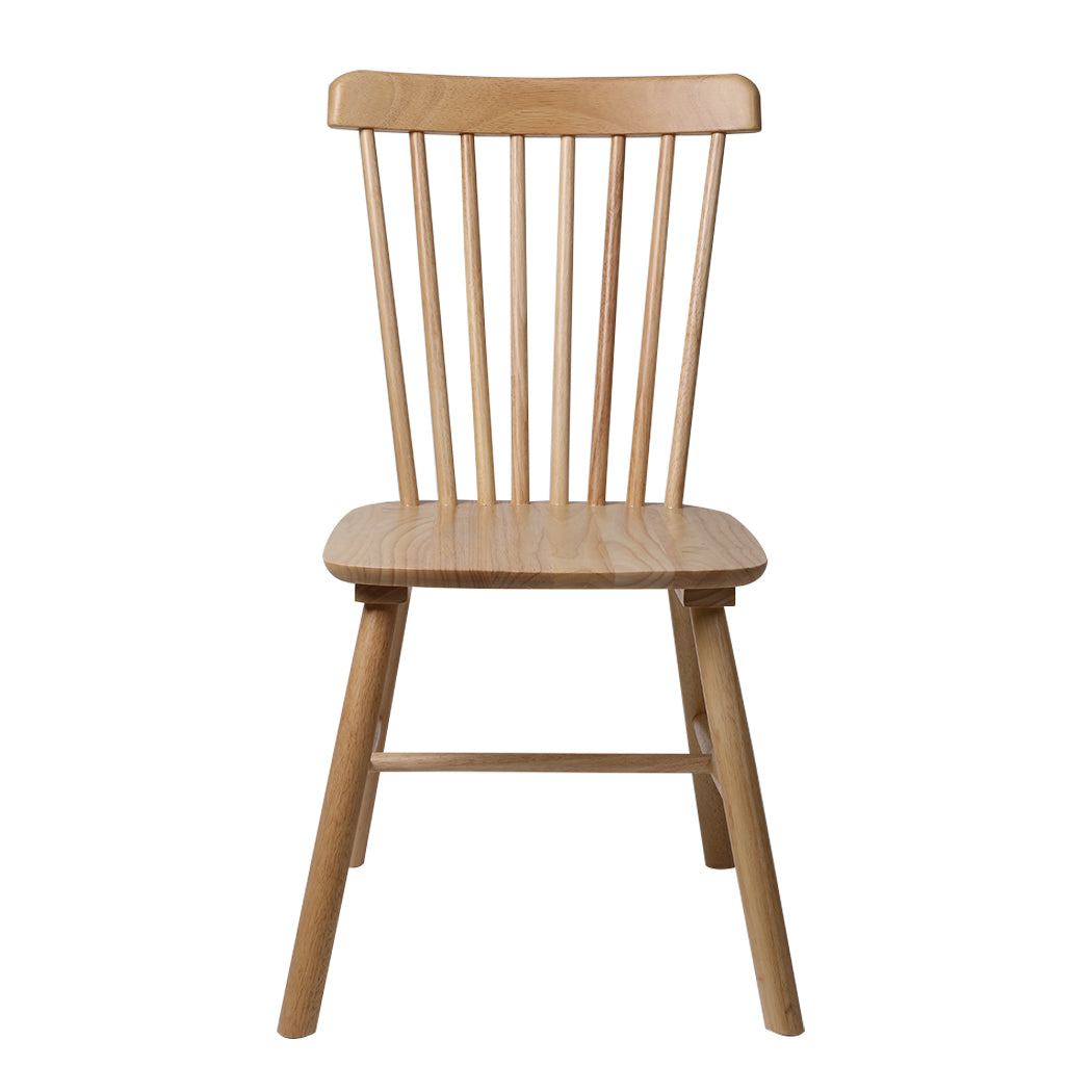 Levede 4x Dining Chairs Kitchen Windor Oak-2006732719664533505