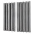 Marlow Blackout Curtains 2X Velvet Room Darkening Eyelet Curtains Decor Grey-2072893567810015233