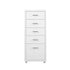 Levede 5 Drawer Office Cabinet Drawers White-1973193876470632449