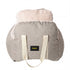 PaWz Dog Car Seat  Booster Car Seat With Safety Tether Linen-Look Beige-2100034988585127937