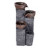 Levede Water Fountain Feature 4 Tier LED Resin Outdoor for Garden Patio Grey-2109799590683938818