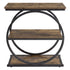 Levede Narrow Side Table 3 Tiers End Table Adjustable Sofa Side Table Bedroom-2050059016712884225