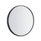 Wall Mirror Round Shaped Bathroom Makeup Small-2029387281844015105