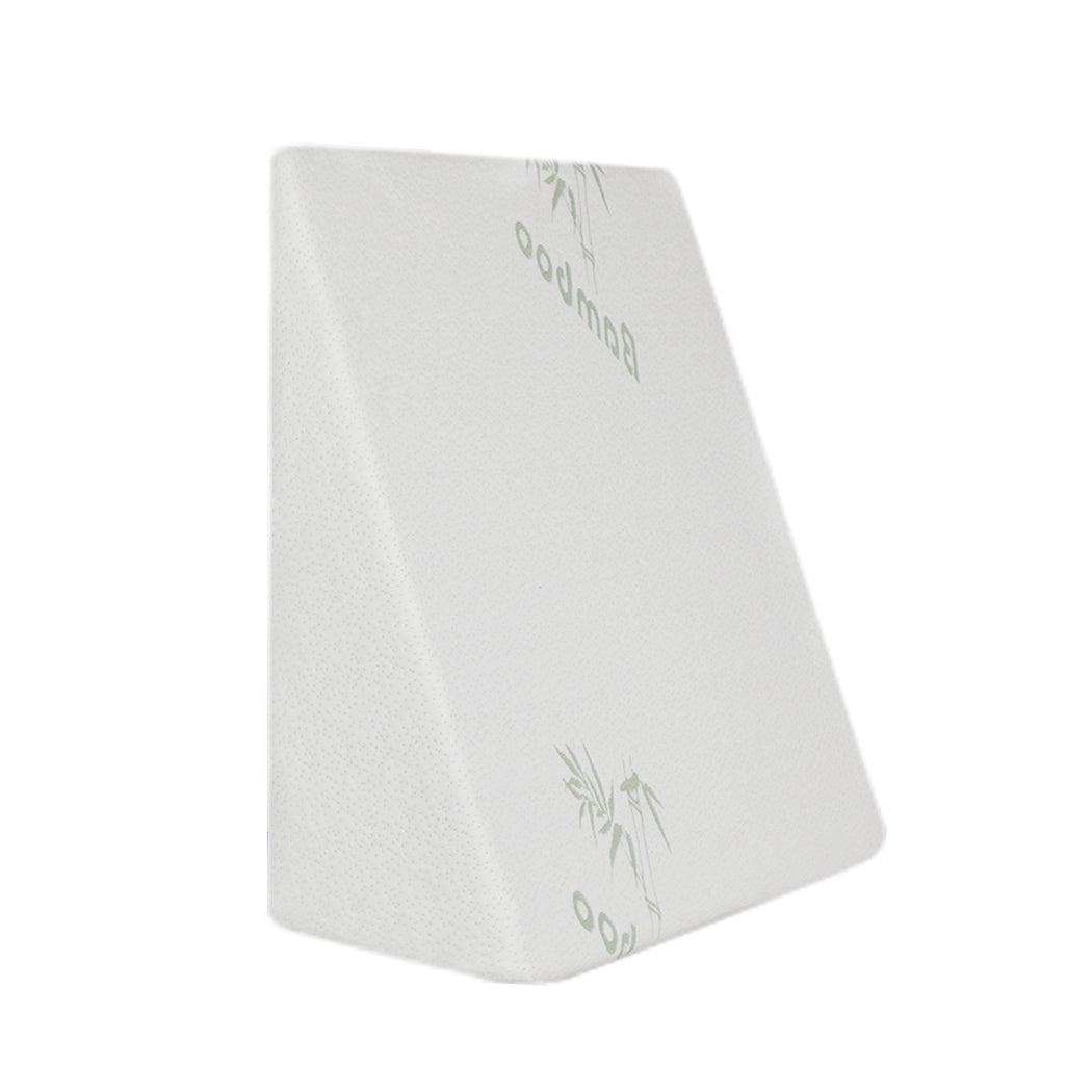 DreamZ Bedding Wedge Pillow Memory Foam White 25-2006733151006756865