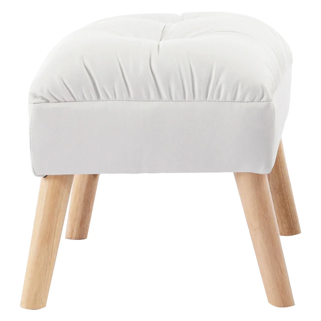 Levede Accent Ottoman Chair Footstool-2018816847268417537