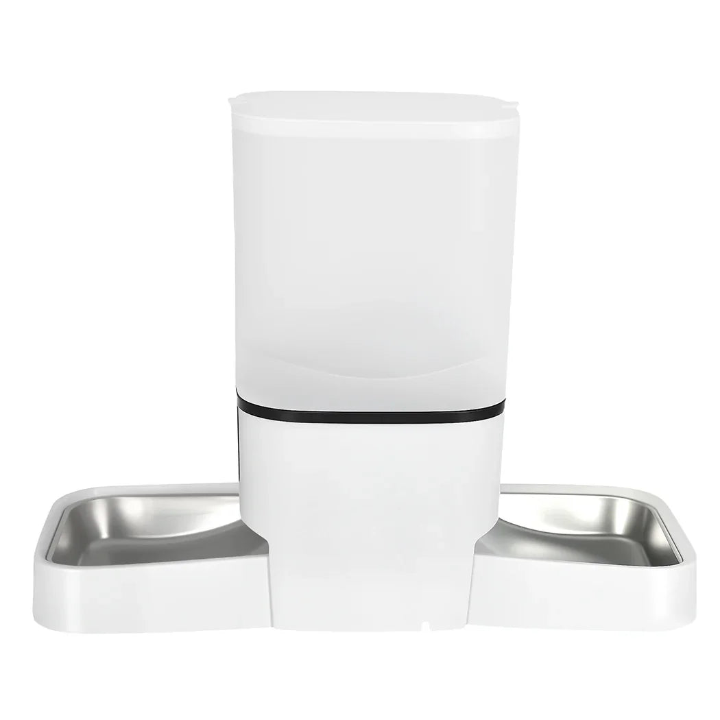 PaWz 6L Automatic Pet Feeder 2 Bowl Food Dispenser-2050056902984994817
