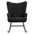 Levede Fleece Rocking Chair-1973193438832758785