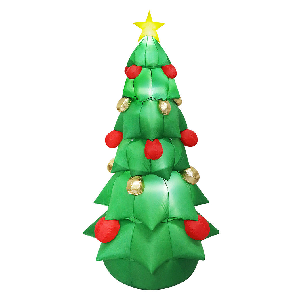 Santaco 2.5M Inflatable Christmas with Led Lights-1950769999450869761