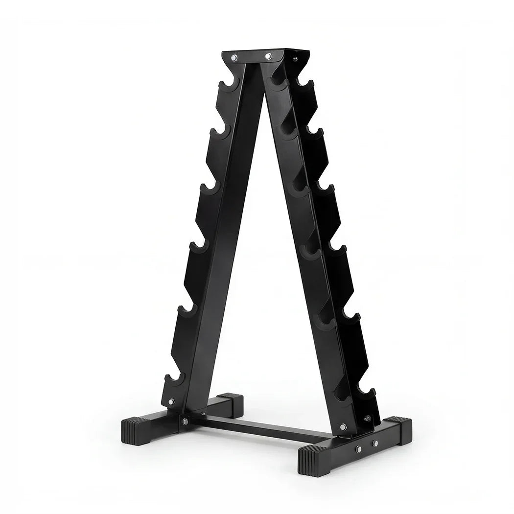 Centra Dumbbells Rack 6 Tier Stand Home Gym Exercise Storage 400kg Capacity-2050056789659095041