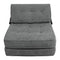 Levede Convertible Sofa Bed Foldable Single Sleeper Bed Compact Living Room Grey-2050056788195282945