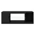 Levede TV Stand Storage with LED 140cm Black-2011971130793005057