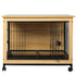 PaWz Wooden Wire Dog Kennel Side End XXL XX-Large-2029387230409265153