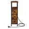 Levede Bedside Table with LED Charging Station 3 Drawers Metal Frame-2100034980485926913
