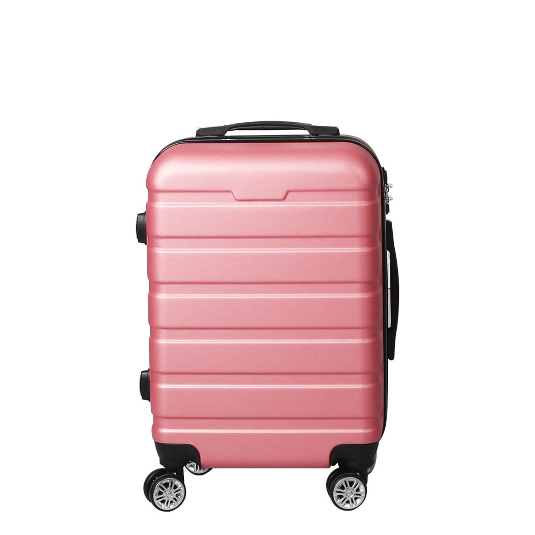 Slimbridge 24"Luggage Case Suitcase Rose Gold 24 inch-1864184366096322561
