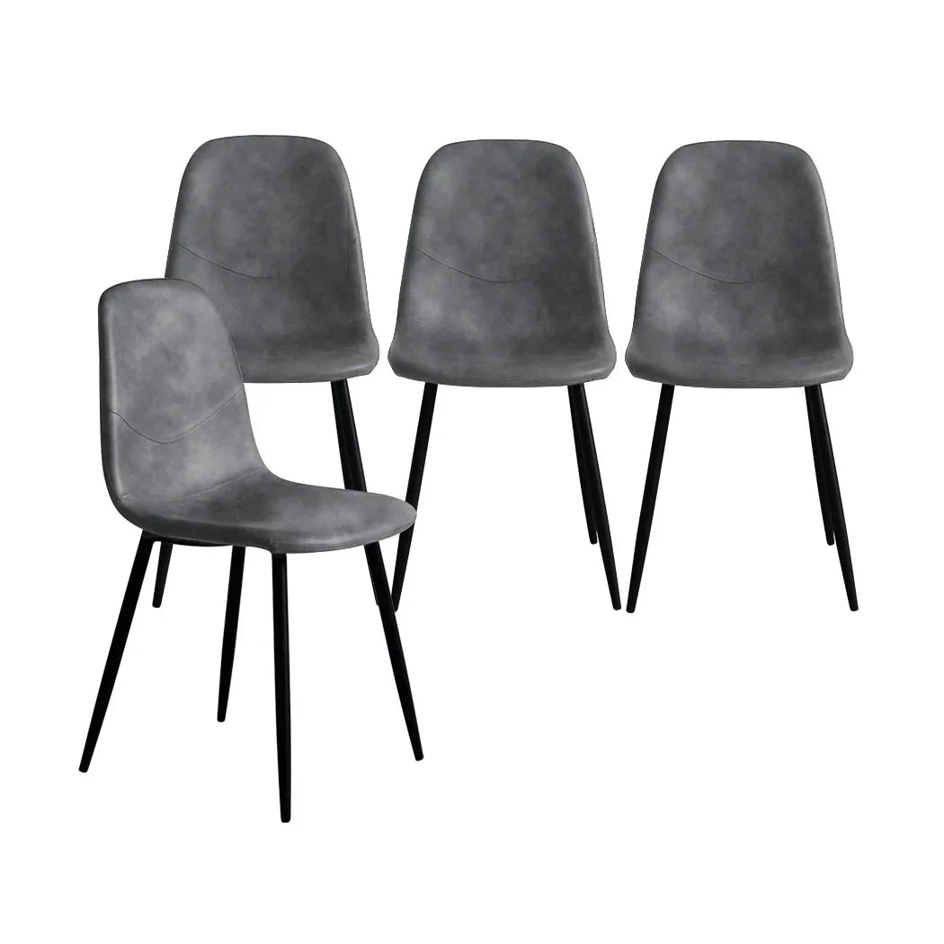 Levede 8x Dining Chairs Kitchen Eames-2029387210150776833