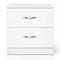 Levede Bedside Table Side Table 2 Drawers Storage Nightstand Bedroom Cabinet-2050056780662312961