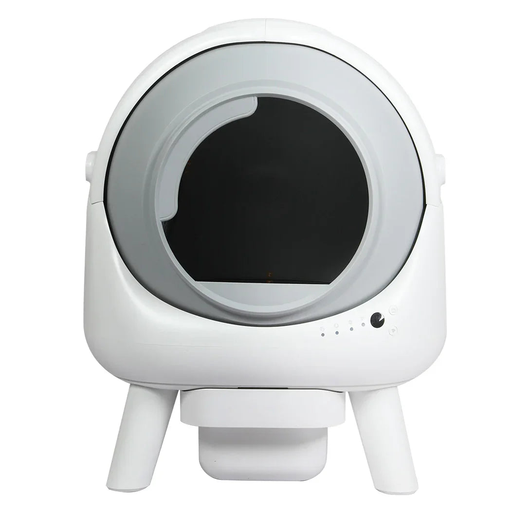 PaWz Smart Self Cleaning Cat Litter Box APP Control White-2029387209790066689