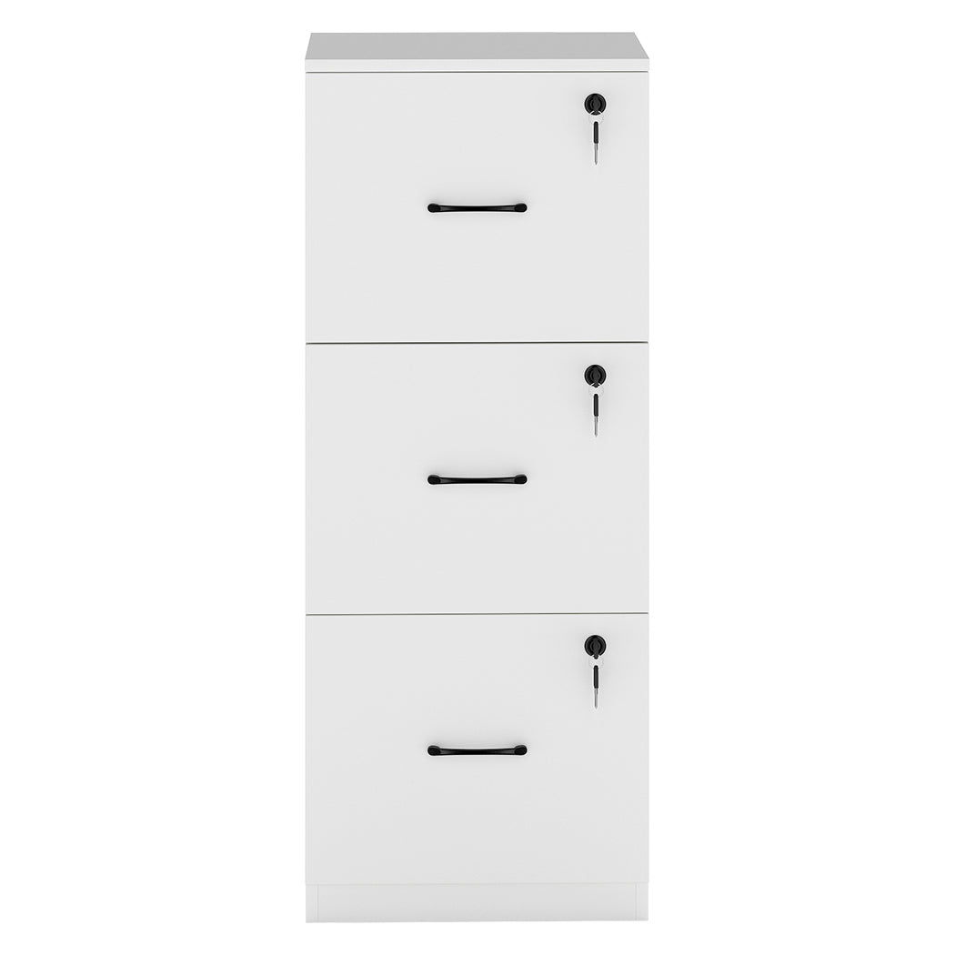 Levede File Cabinet 3 Drawers Filing Storage Cabinet-2011971111453069313