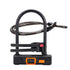 Bike Lock 4 Digit Combination Bicycle D Lock Security Cable Anti Theft Scooter-2072893582364250113