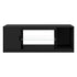 Levede TV Stand Storage with LED 140cm Black-2050056754112368641