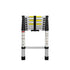 Traderight Multipurpose Ladder Telescopic 2.6M Silver 2.6 Meter-2006733178592694273