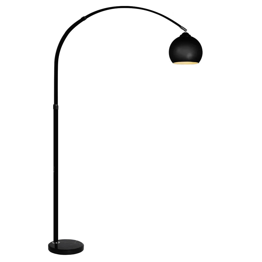 EMITTO Modern LED Floor Lamp Stand Reading Black-2029387270062215169