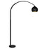 EMITTO Modern LED Floor Lamp Stand Reading Black-2029387270062215169