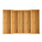 Toque Bamboo Expandable Kitchen Drawer Organizer Storage-2006732763281100801
